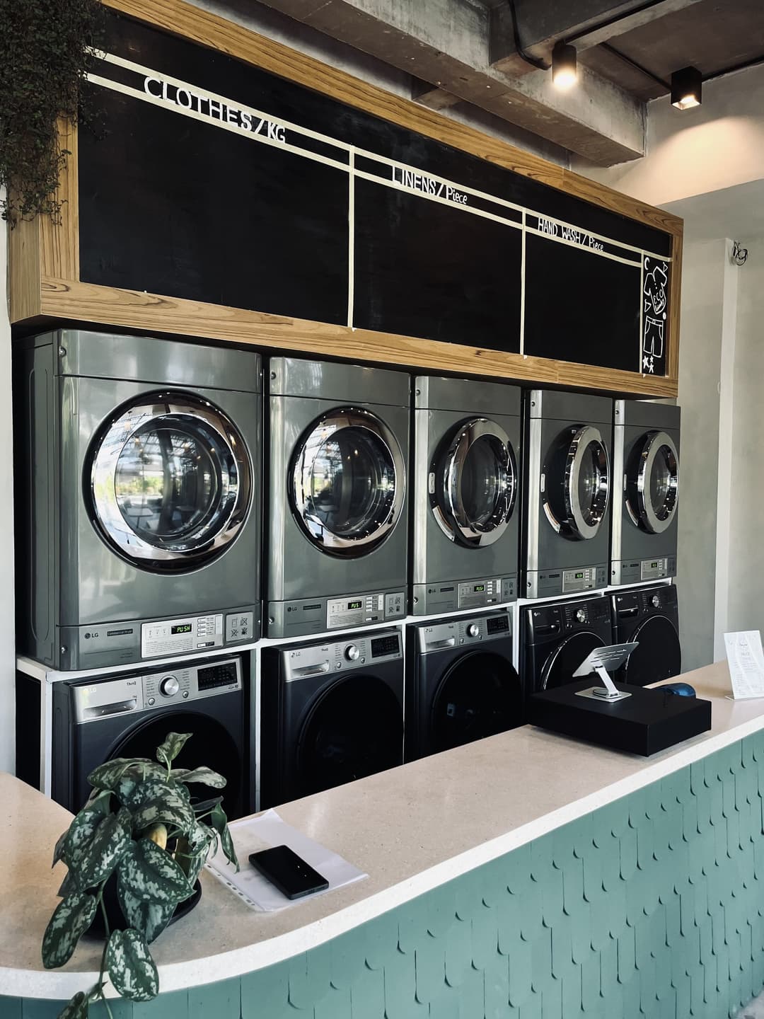 Drop off laundry
